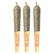 Mashups Blueberry / Peach Resin Infused Pre-Rolls 3 x 0.5g
