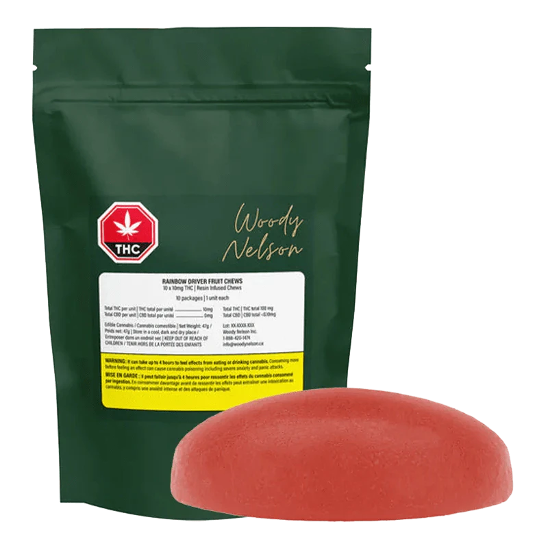 WOODY NELSON - RAINBOW DRIVER CURED RESIN INFUSED GUMMIES MULTI - 40 Main Image