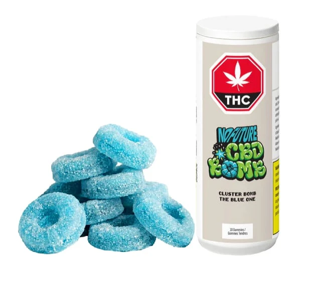 NO FUTURE - No Future | CBD CLUSTER BOMB - THE BLUE ONE GUMMIES | 100g Main Image