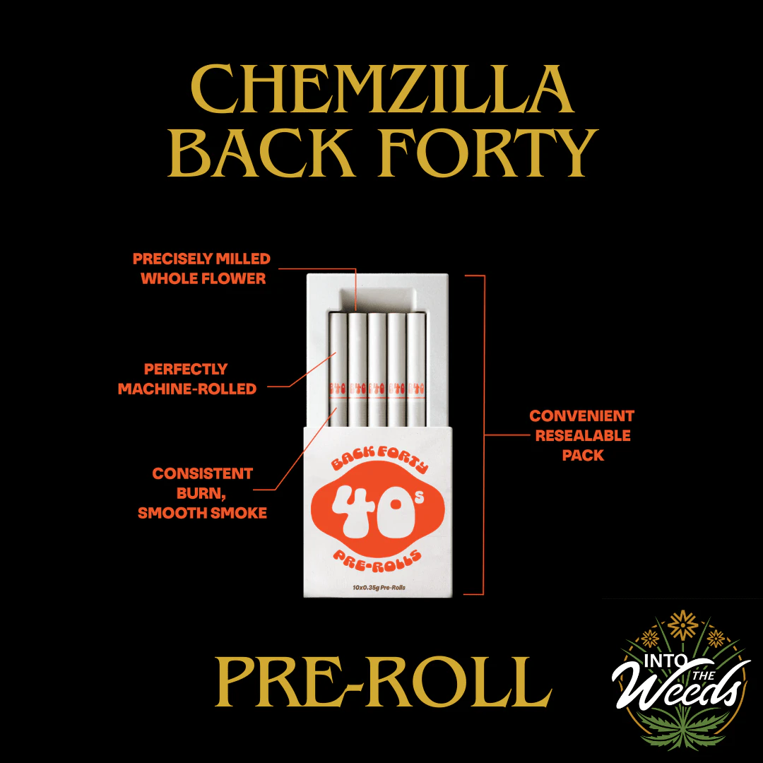 BACK FORTY - Chemzilla - 10 x 0.35g Main Image
