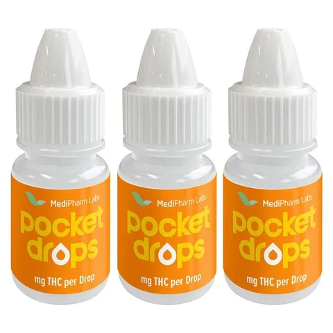 MEDIPHARM LABS - Pocket Drops 3 Pack = 3 X 100 MG per - MediPharm Labs Main Image