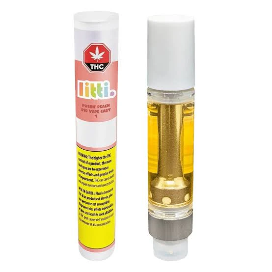 LITTI - Litti - Pushn Peach 1g Vape Cartridge Main Image
