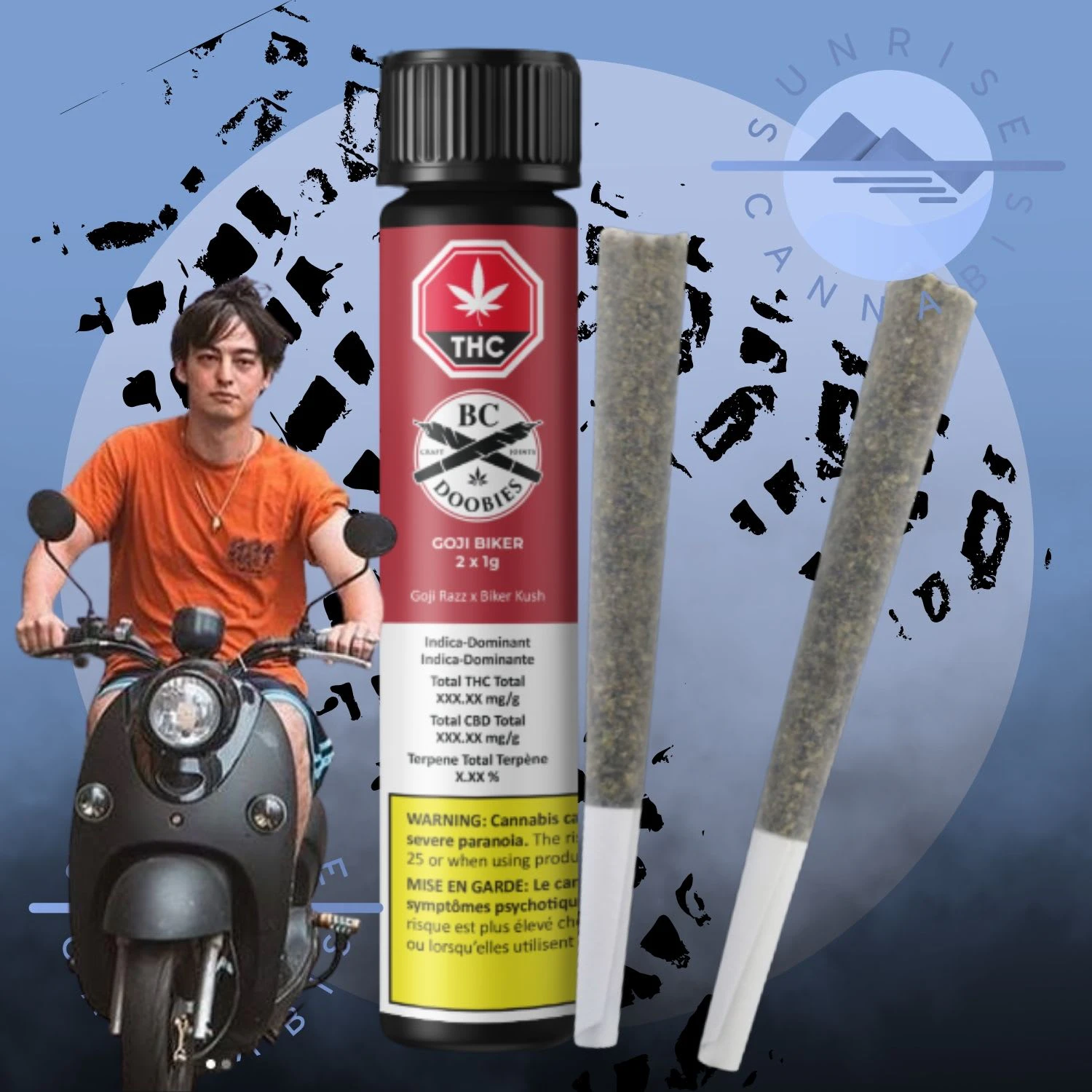 BC DOOBIES - GOJI BIKER - BC DOOBIES - 2X1G Main Image