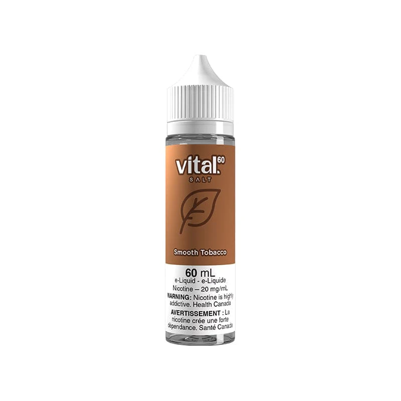 VITAL 60 SALT - SMOOTH TOBACCO 20MG (60ML) BY VITAL 60 SALT Main Image
