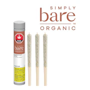 Simply Bare BC Organic Velvet Octane 3 x 0.5g Prerolls