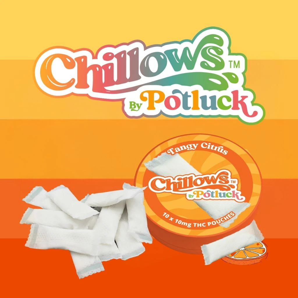 POTLUCK - Potluck Tangy Citrus Chillows 10 x 0.65g Pouches Main Image