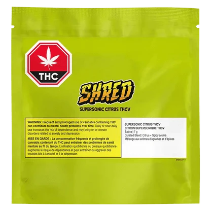 SHRED - Supersonic Citrus THCv 7g Dried Flower Main Image