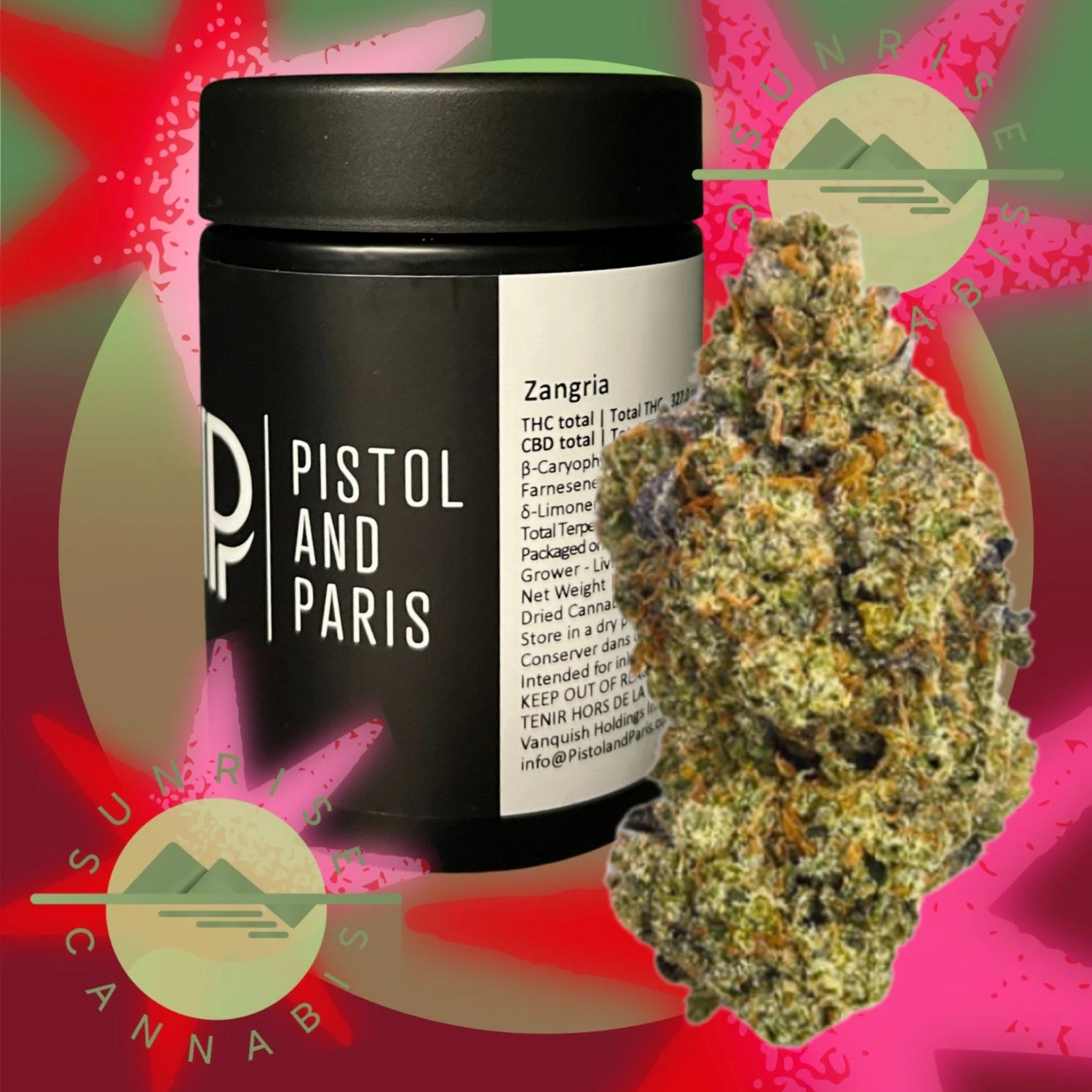 PISTOL AND PARIS - ZANGRIA - PISTOL AND PARIS - 7G Main Image