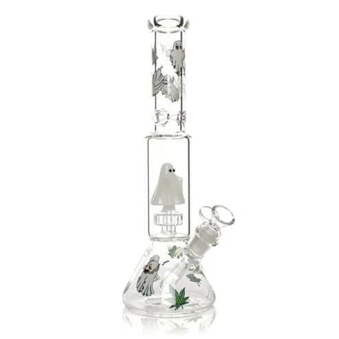 RED EYE TEK GLASS - Red Eye Glass 12" Tall Dual Chamber Ghoulish  W/Ghost Perc Main Image