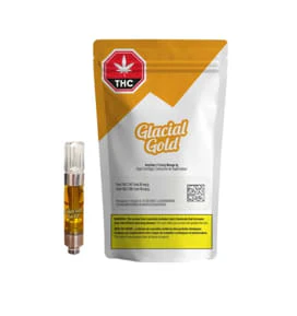 Glacial Gold - Anytime 1:1 Fuzzy Mango Vape 1G Main Image