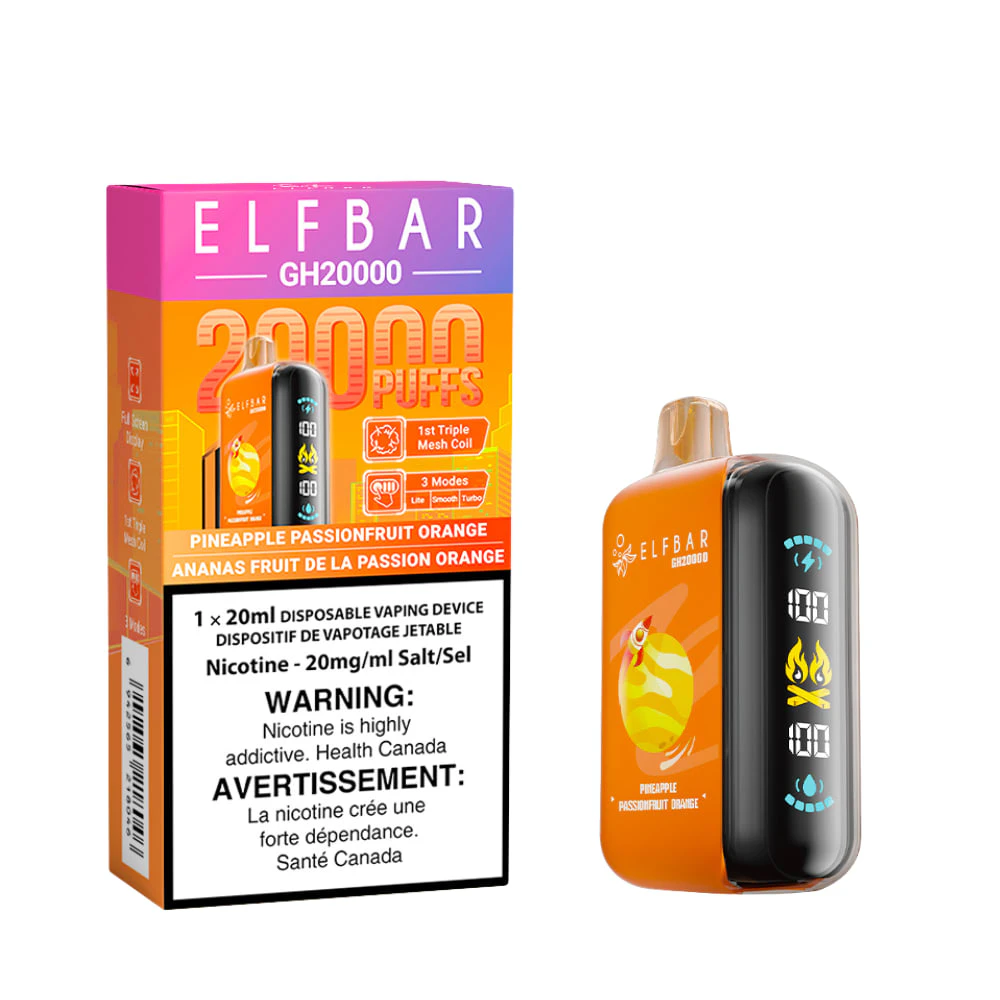 ELF BAR - ELF BAR - 20K - PINEAPPLE PASSIONFRUIT ORANGE Main Image