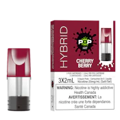 POP PODS HYBRID 2% - CHERRY BERRY