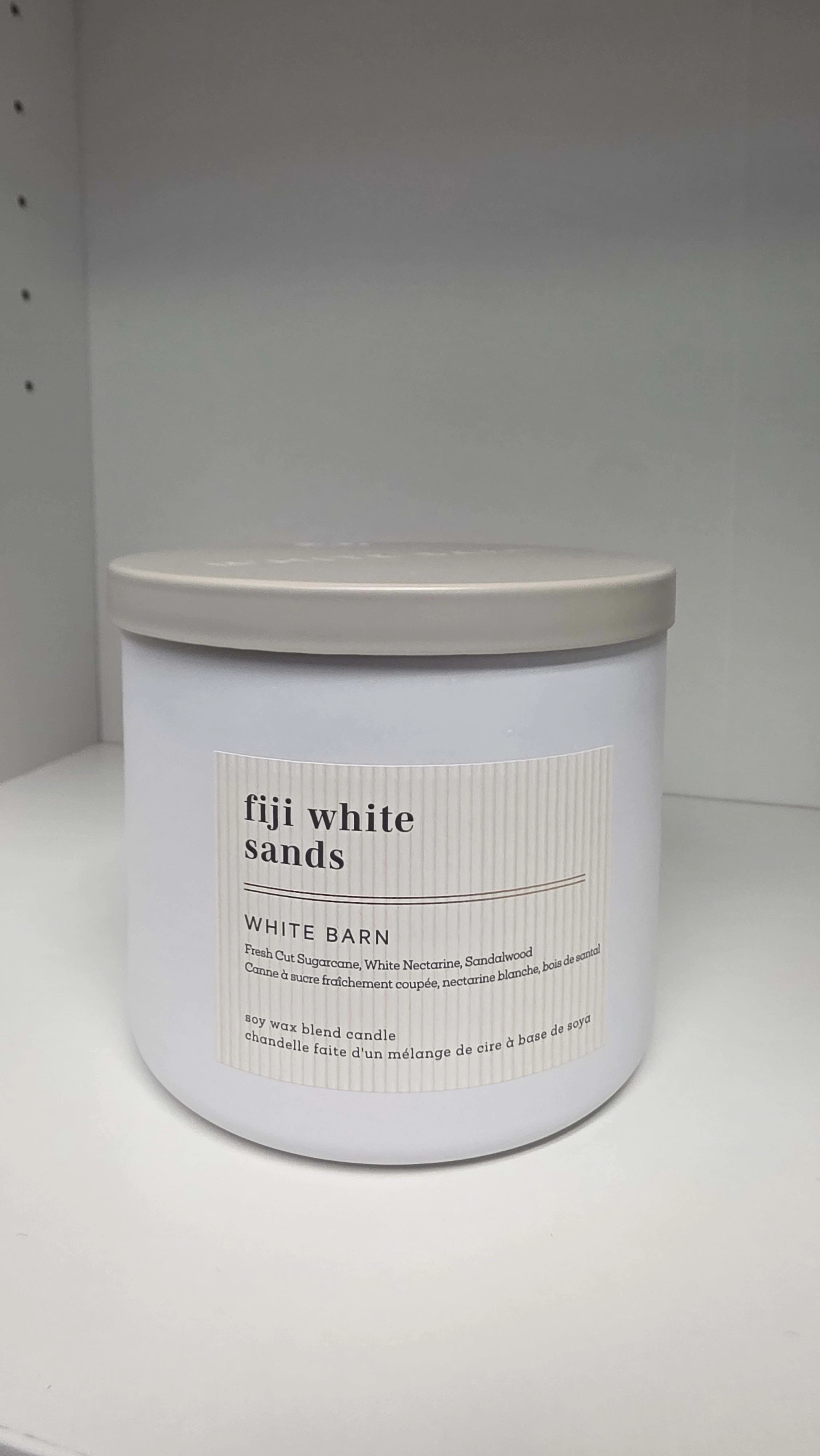 Accessories - Bath & Body Works Fiji White Sands 3 Wick Candle Main Image