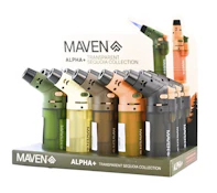 Maven Apha + Transparent Sequoia Torch Lighter - Assorted