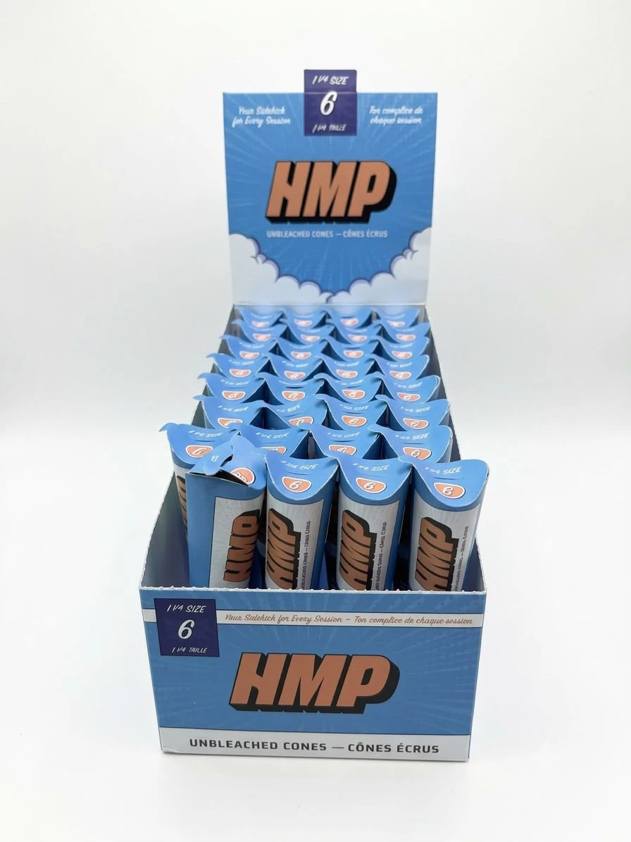 Accessories - Miscellaneous Brands - HMP Unbleached Cones 11/4 - 6Pk (Blue) Main Image