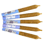 Grape Blast Liquid Diamond & Kief Infused Pre-Rolls 5 x 0.25g