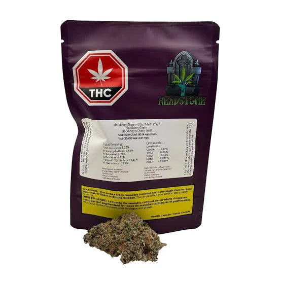 HEADSTONE CANNABIS - Blackberry Cherry 3.5g Dried Flower Main Image