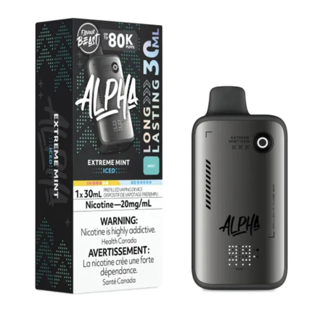 FLAVOUR BEAST - FLAVOUR BEAST - ALPHA 80K - EXTREME MINT ICED Main Image