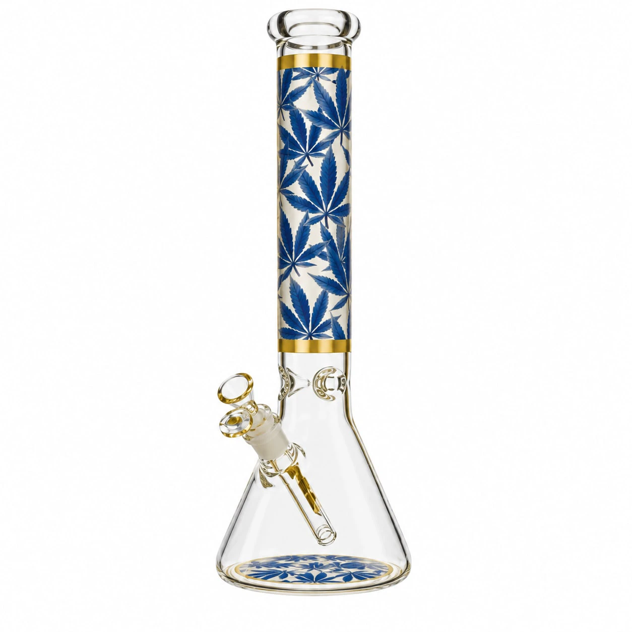 MARLEY - 16" 7mm Marley Premium Graphic Beaker (Leaf) Main Image