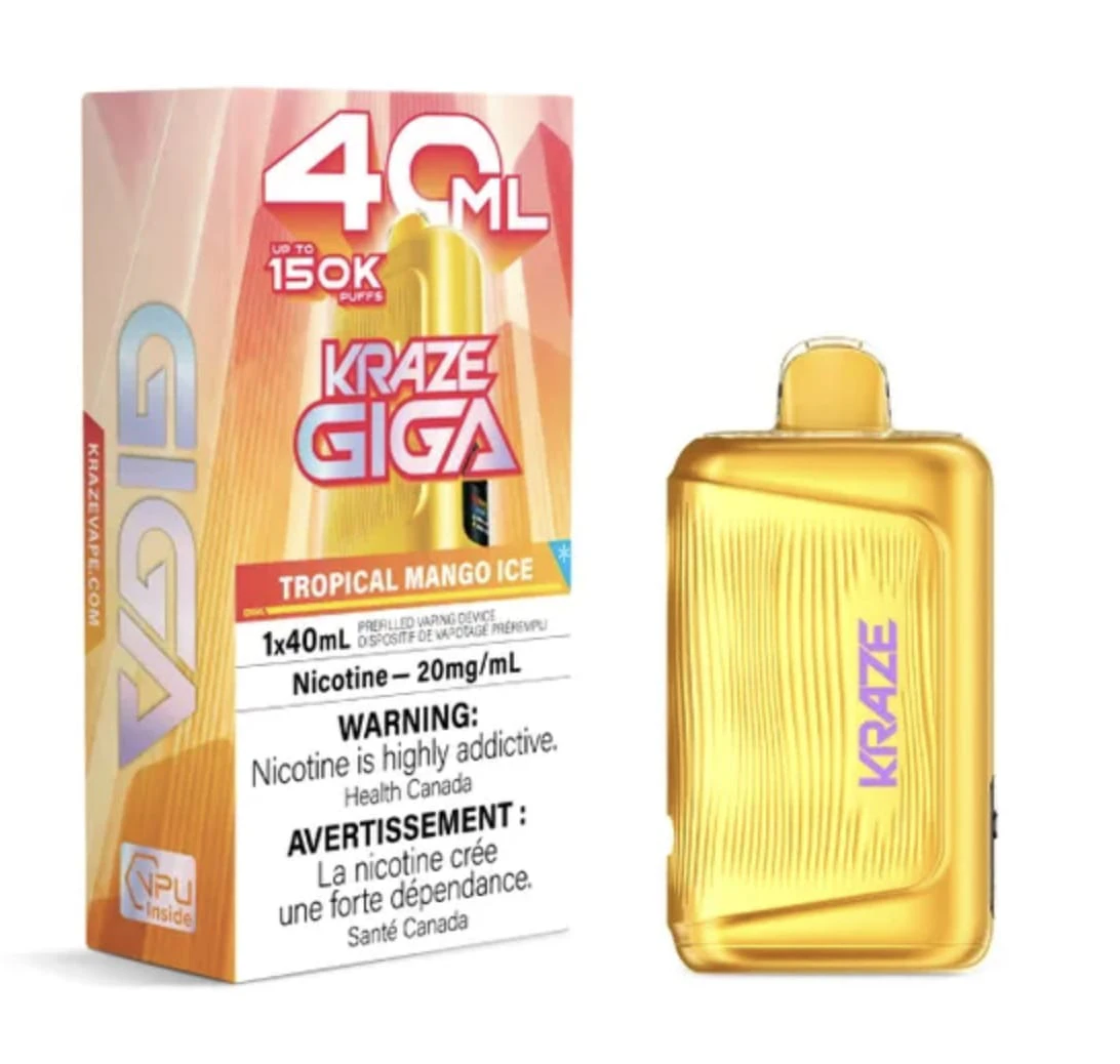 KRAZE - KRAZE - GIGA 150K -  TROPICAL MANGO ICE Main Image
