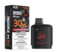 LEVEL X M SERIES POD 30ML -  FLAVOUR BEAST - BANGIN' BLOOD ORANGE ICED