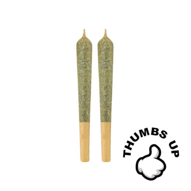 THUMBS UP BRAND - Sativa Pre-Rolls (1g x 2PR) - Thumbs up Main Image