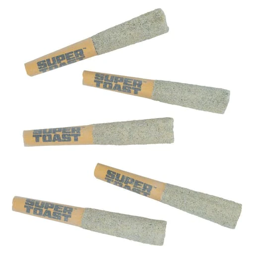 SUPER TOAST - Lemon Drip Liquid Demons 5 x 0.5g Distillate & Diamond Infused Pre-Rolls Main Image