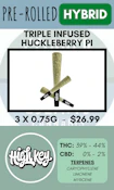 HIGH KEY - 3PK HUCKLEBERRY PI TRIPLE INFUSED PRS