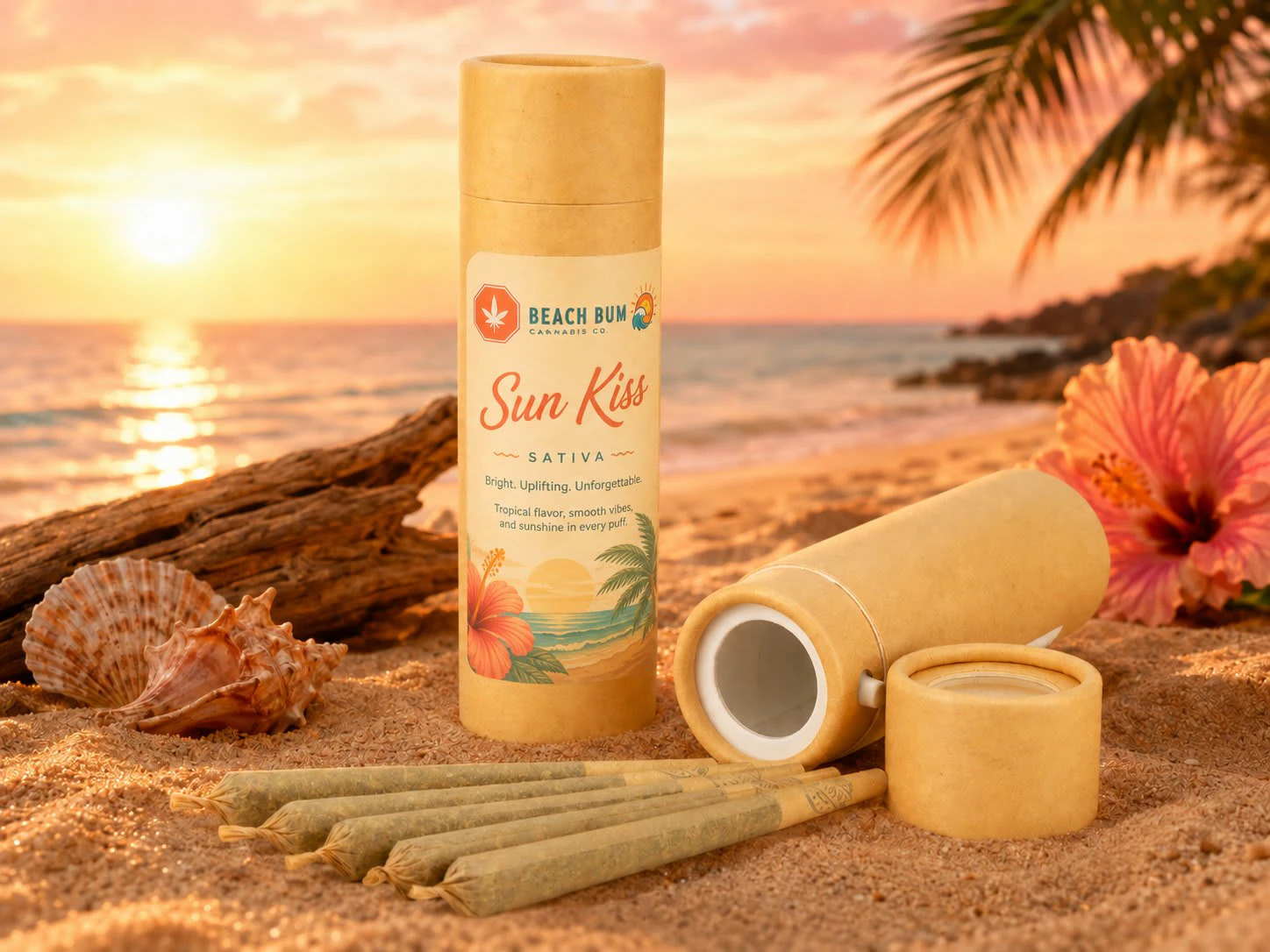 2143119 Alberta LTD - Beach Bum - Sun Kiss Pre-Roll 5x1g Main Image
