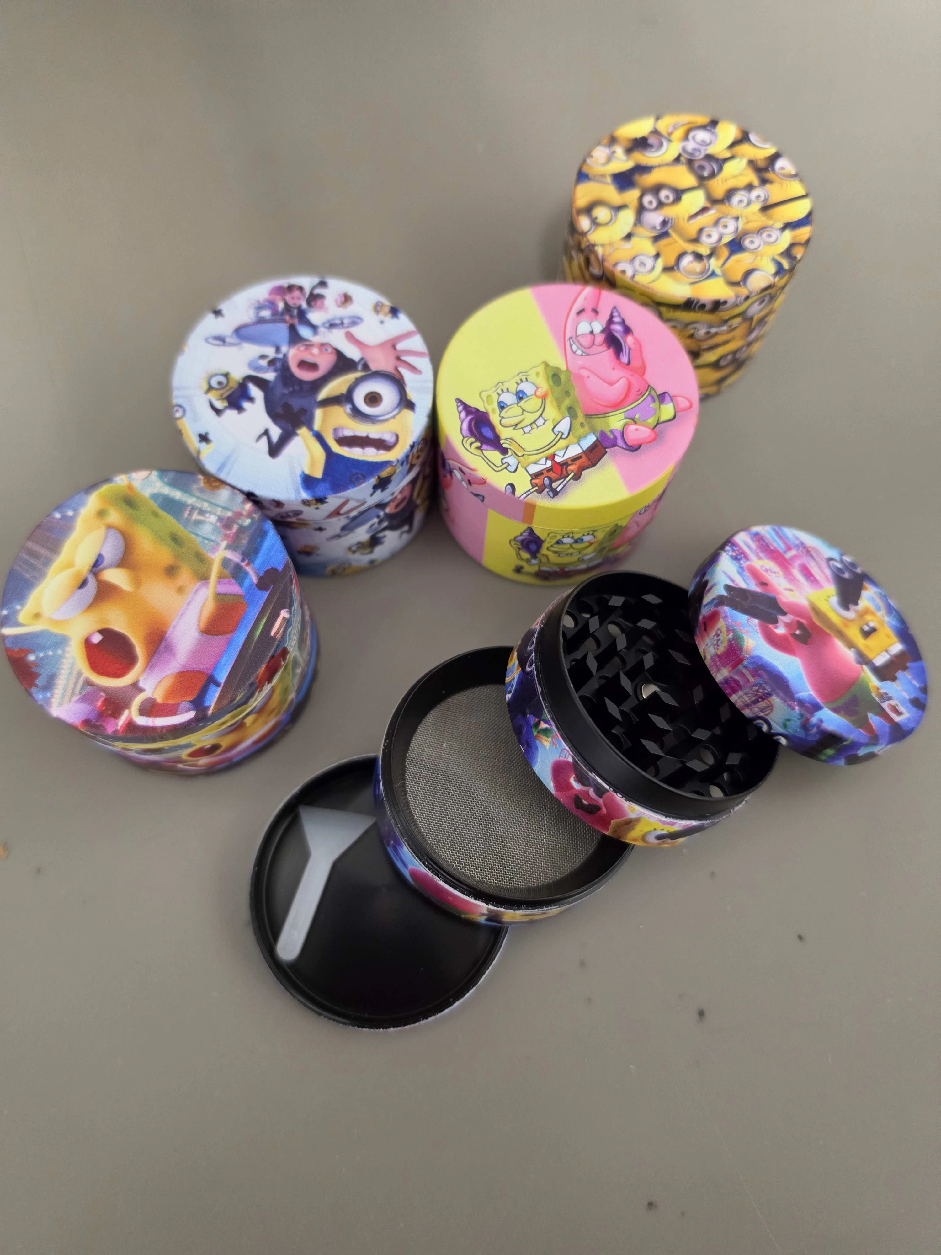 Grind - Cartoon Character 4-Piece Herb Grinder Main Image