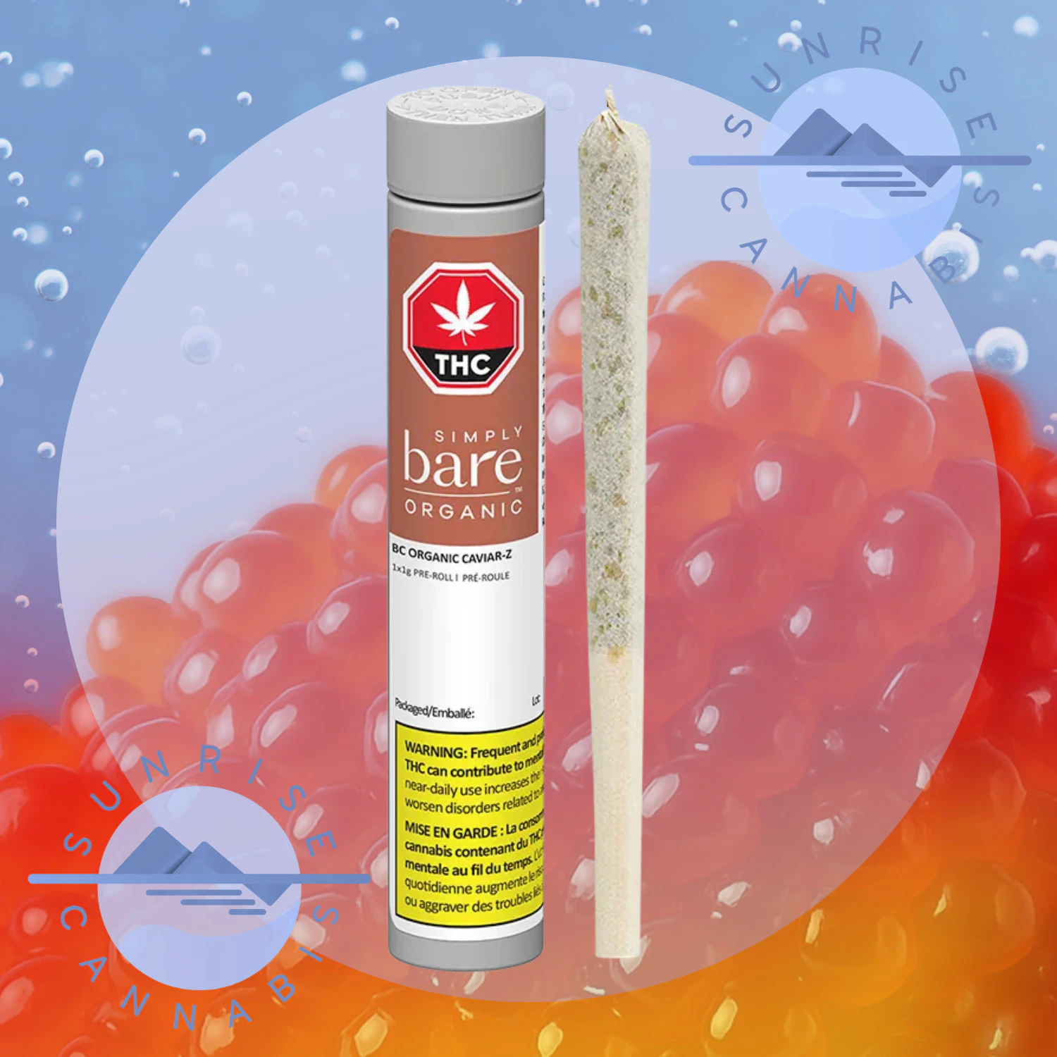 Simply Bare - CAVIAR-Z - BC ORGANIC - SIMPLY BARE - 1X1G Main Image