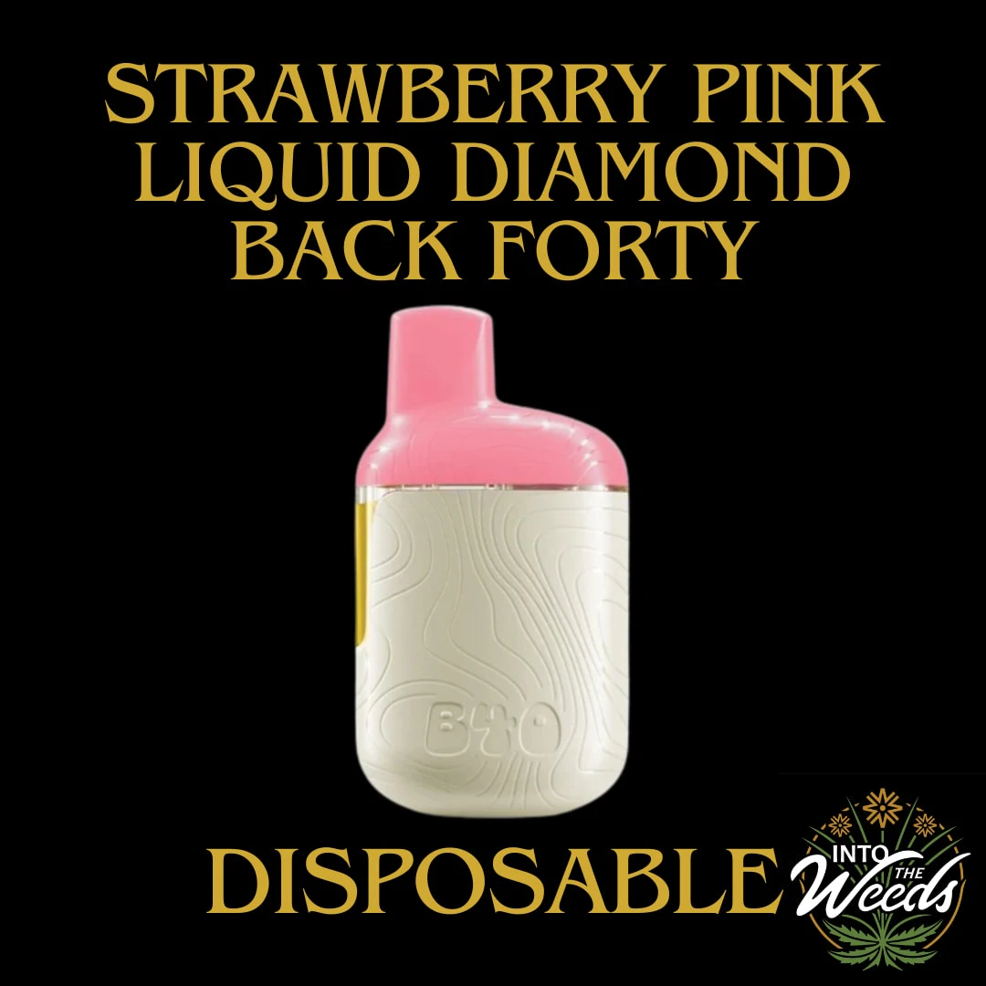 BACK FORTY - Strawberry Pink Liquid Diamond - 0.95g Main Image