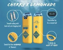 Riptides Liquid Diamonds Cherry x Lemonade Dual Disposable AIO 1g Disposable Vape
