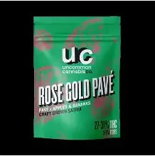 Uncommon Cannabis Co. - Uncommon Cannabis- Rose Gold Pave 3.5g Dried Flower Main Image