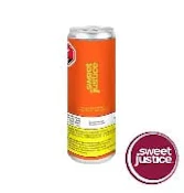 Sweet Justice Pacific Island Punch 10mg THC:CBG 1:1 355mL Soda