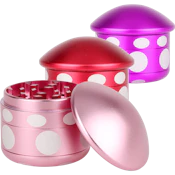 ACC - AFG - Mushroom Aluminum Grinder 4pc 2.2" Colors Vary