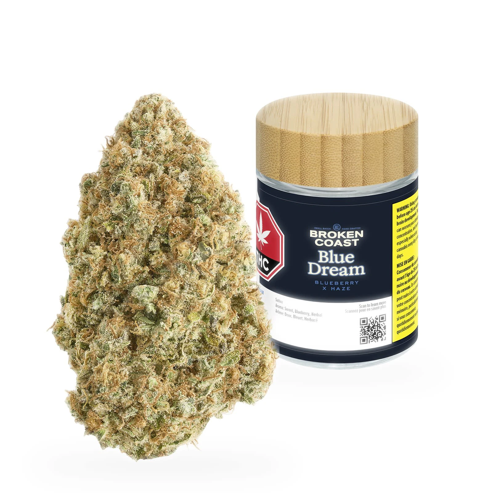 Broken Coast - Blue Dream (Blueberry x Haze) 7g Flower Main Image