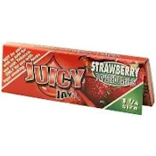 Juicy Jay's 1 1/4 Flavoured Papers - 24 Pack Box - STRAWBERRY