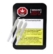 Adults Only Cheeky Cherry NSFW 3 x 0.5g Diamond Coated Infused Pre-Rolls