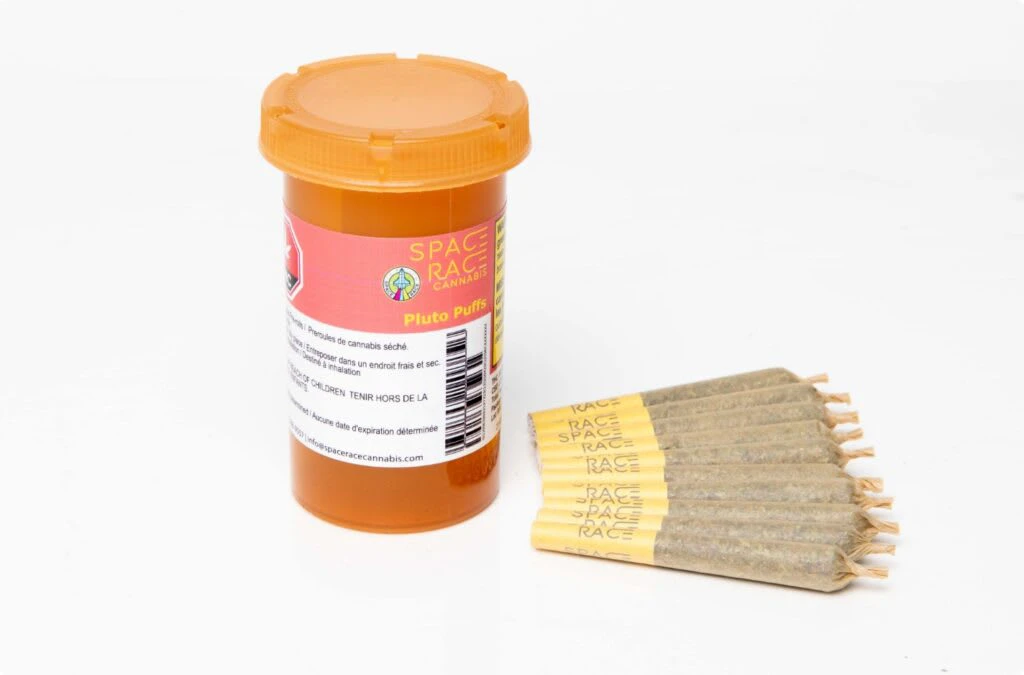 SPACE RACE CANNABIS - Pluto Puffs 10 x 0.4g Pre-Rolls Main Image