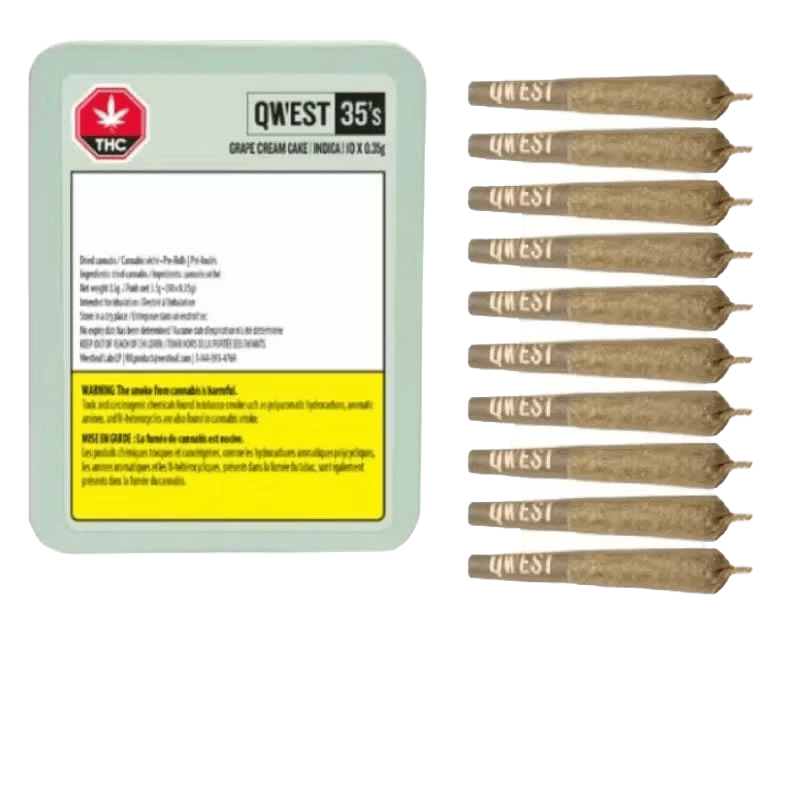 QWEST - Lazer Jet 10 x 0.35g Pre-Rolls by Qwest Main Image