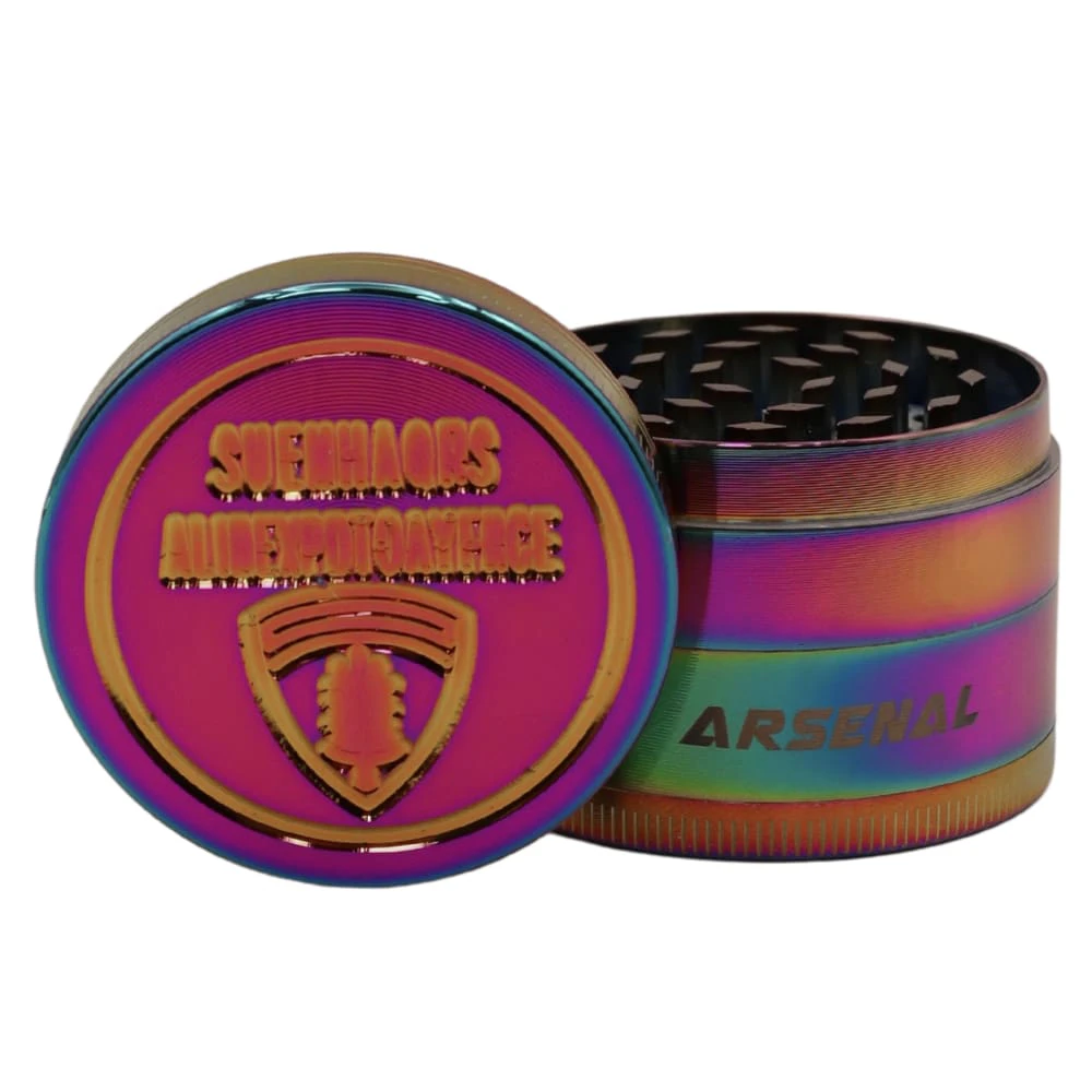 ARSENAL - Arsenal Rainbow Carve 50mm 4-Pc Grinder Main Image