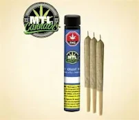MTL Wes' Coast Kush 3 x 0.5g Pre-Rolls