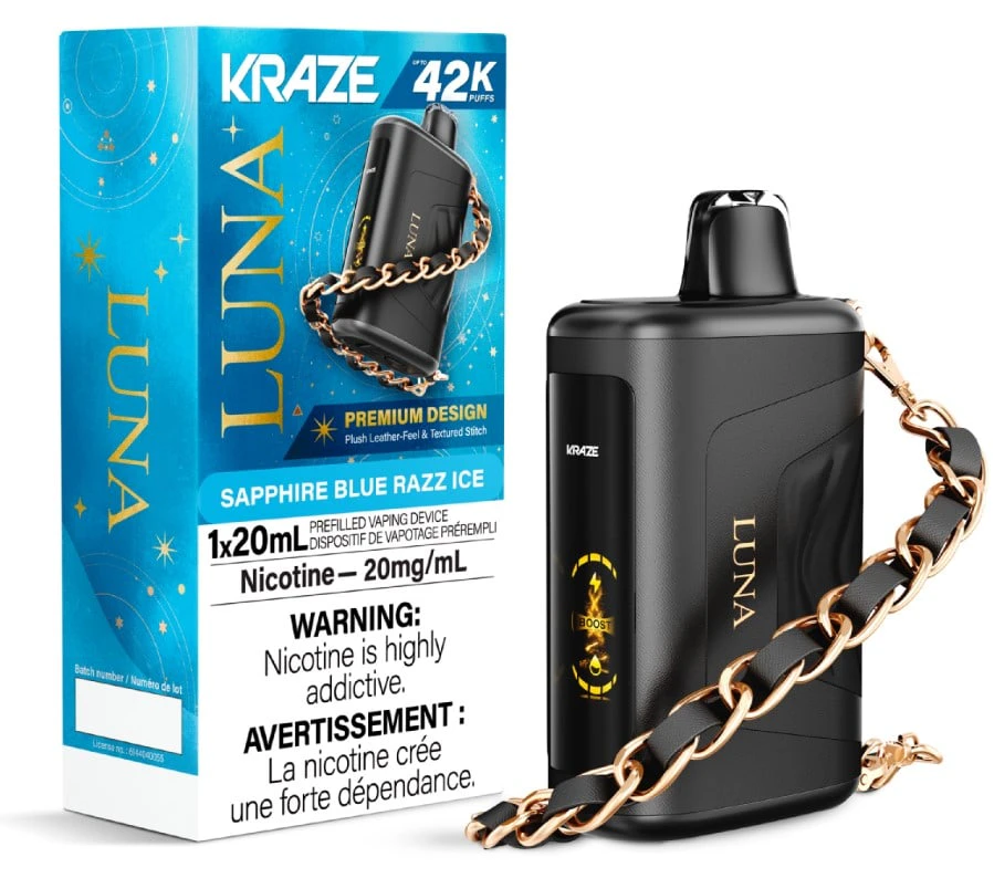 kraze - Luna 42k - Sapphire Blue Razz Ice Main Image