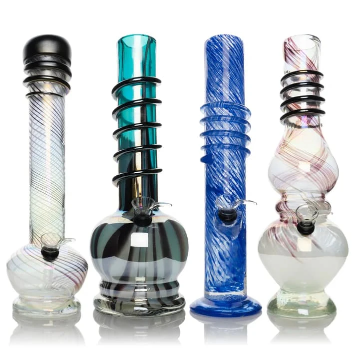 RETRO GLASS - Retro Glass - 13" Water Pipe (Assorted Shapes) Main Image