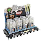 Glones Accessories - Glones Natural Glass Tip Pre Rolled Cones 3pk