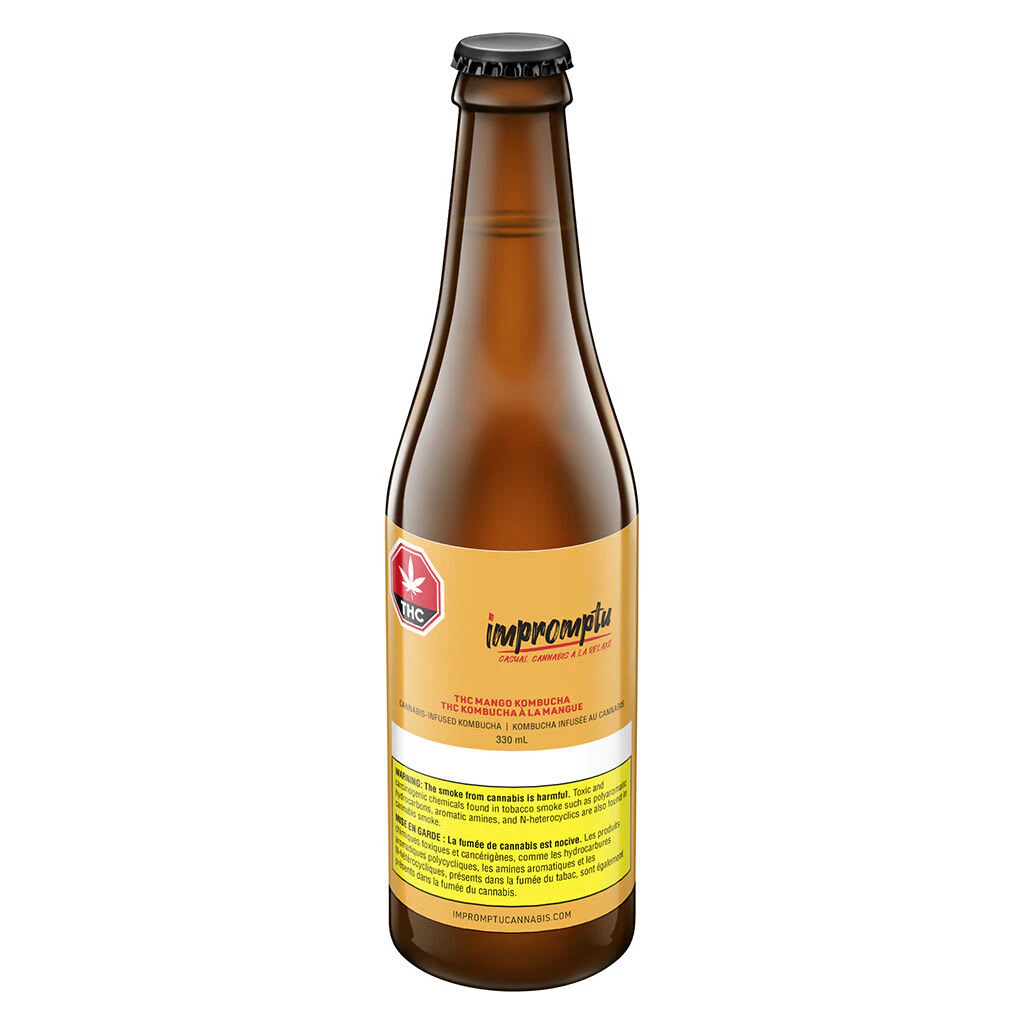 IMPROMPTU - THC Mango Kombucha 330ml Main Image