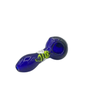 4" Glass Pipe - Flower/Bee Design