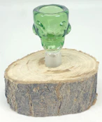 Dank Glass 14mm Skull Bowl - Assorted Colours
