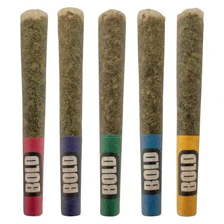 BOLD - Variety Pack 5 x 0.4g Diamond Infused Pre-Rolls Main Image
